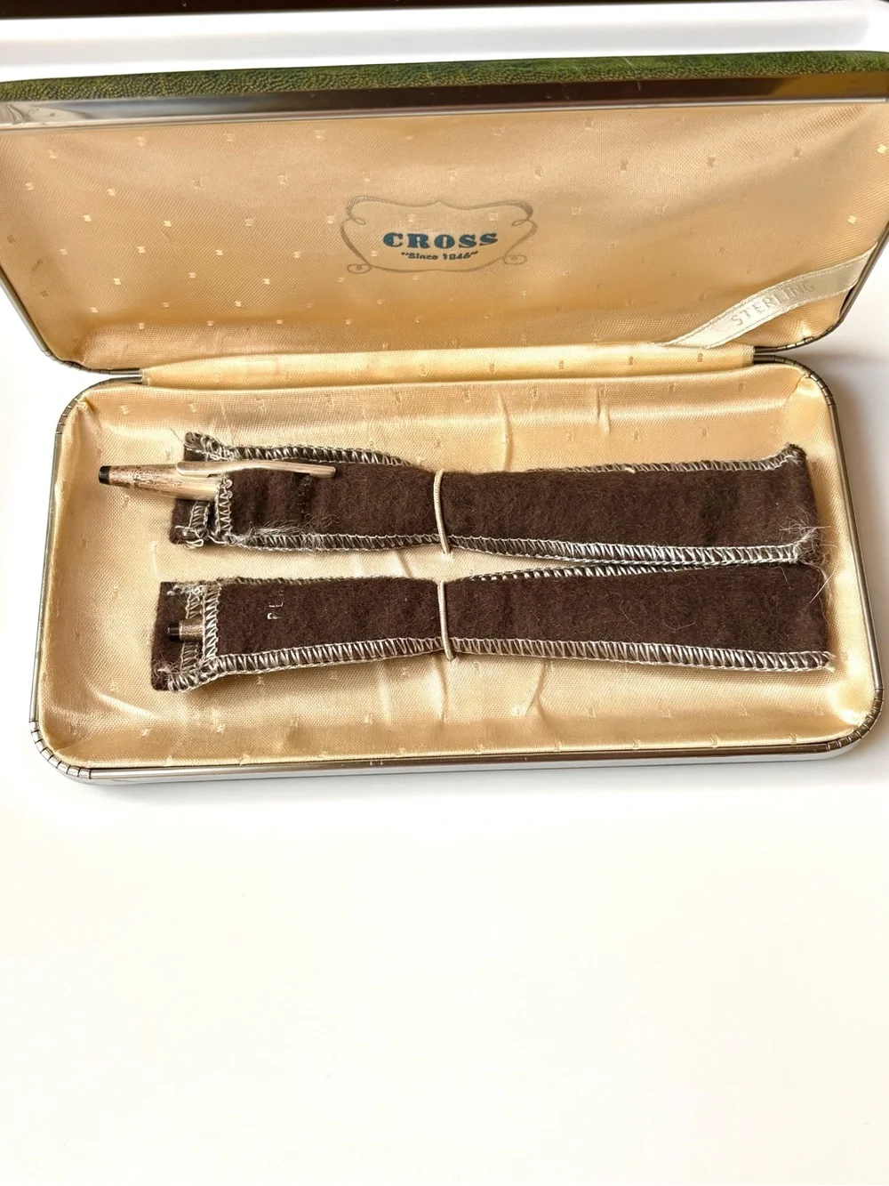 Vintage Cross sterling silver pen and pencil set